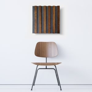 Rainier Panel - Grey, Umber, 1 1/2" Stave